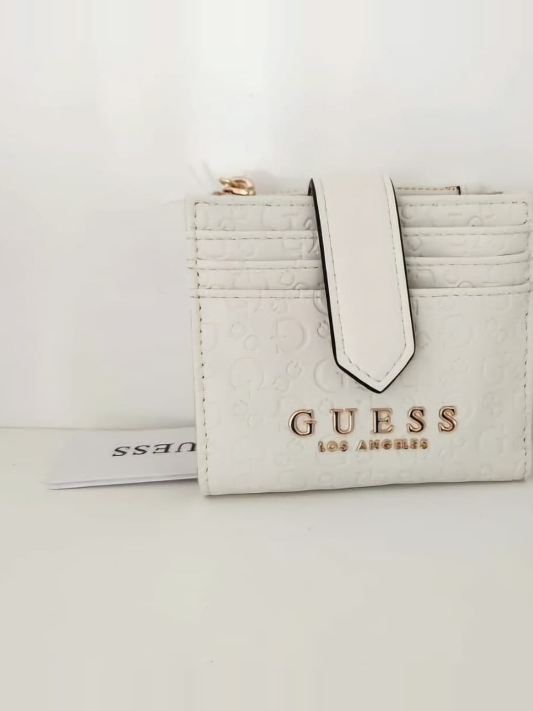 Guess Card holder wallet, white