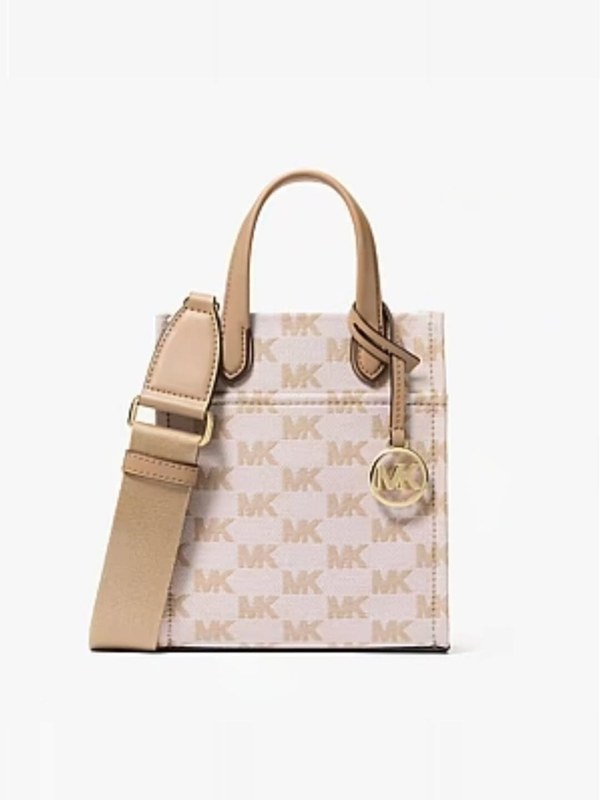Michael Kors Mini tote handbag, MK logo