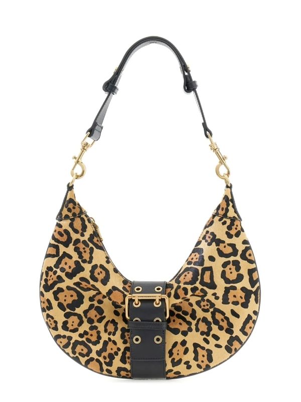 Guess by Marciano Halfmoon bag, leopard fur
