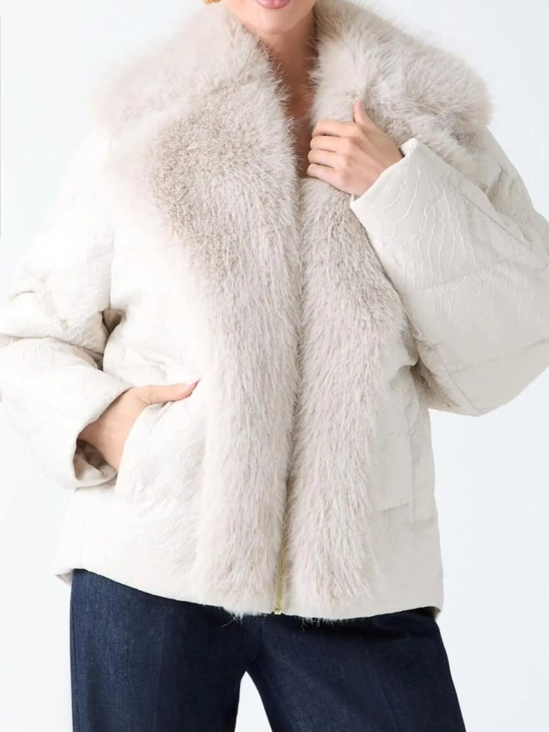 Guess by Marciano Jacket with removable fur